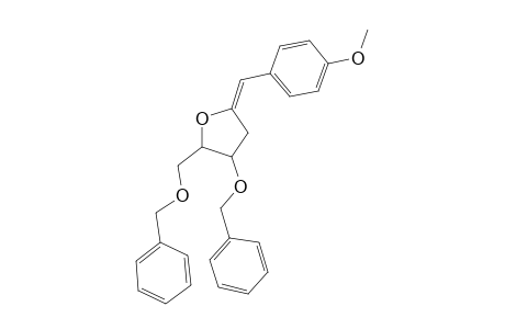 E-2,5-Anhydro-3-deoxy-4,6-di-O-benzyl-1-(4-methoxyphenyl)-D-ribo-hex-1-enitol