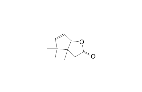 2H-Cyclopenta[b]furan-2-one, 3,3a,4,6a-tetrahydro-3a,4,4-trimethyl-