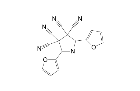 2,5-BIS-(2-FURYL)-3,3,4,4-TETRACYANOPYRROLIDINE