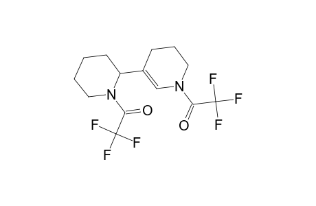 Pyridine, 1,2,3,4-tetrahydro-1-(trifluoroacetyl)-5-[1-(trifluoroacetyl)-2-piperidinyl]-