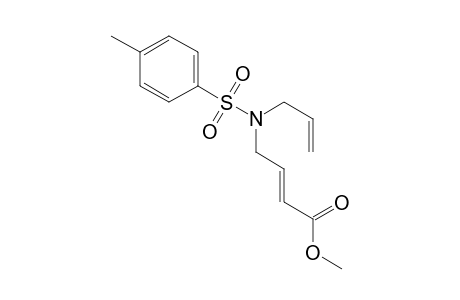(E)-4-[(4-methylphenyl)sulfonyl-prop-2-enylamino]-2-butenoic acid methyl ester