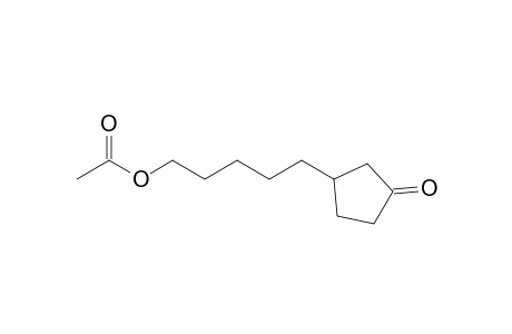 3-(5'-Acetoxypentyl)cyclopentanone