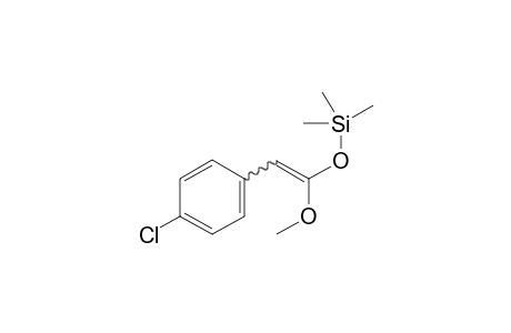 ((2-(4-chlorophenyl)-1-methoxyvinyl)oxy)trimethylsilane
