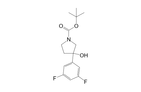 tert-butyl 3-(3,5-difluorophenyl)-3-hydroxypyrrolidine-1-carboxylate