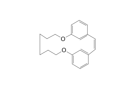 1,4(1,3)-Dibenzena-5,12-dioxacyclododecaphane-2-ene