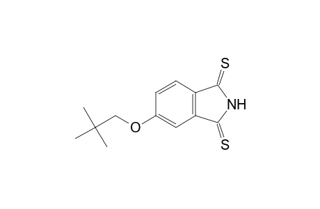 1H-Isoindole-1,3(2H)-dithione, 5-(2,2-dimethylpropoxy)-