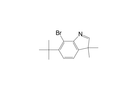 3H-Indole, 7-bromo-6-(1,1-dimethylethyl)-3,3-dimethyl-