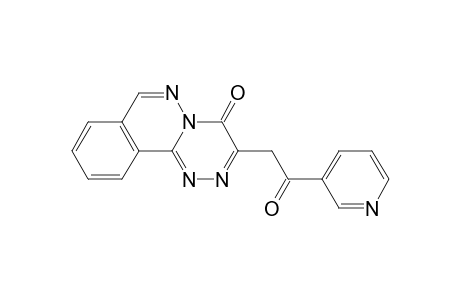 4H-[1,2,4]Triazino[3,4-a]phthalazin-4-one, 3-[2-oxo-2-(3-pyridinyl)ethyl]-