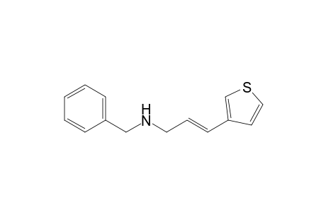 (E)-N-benzyl-3-(3-thienyl)prop-2-en-1-amine