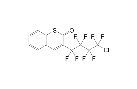 3-(4-Chloro-1,1,2,2,3,3,4,4-octafluoro-butyl)thiochromen-2-one