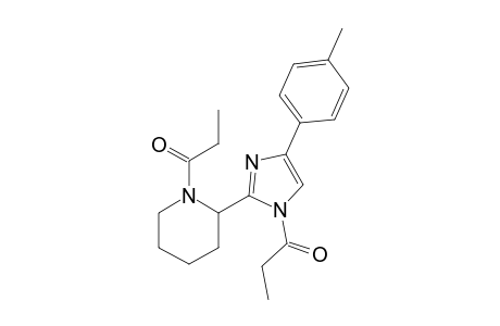 1-(2-(1-propionyl-4-(p-tolyl)-1H-imidazol-2-yl)piperidin-1-yl)propan-1-one