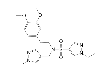 1H-pyrazole-4-sulfonamide, N-[2-(3,4-dimethoxyphenyl)ethyl]-1-ethyl-N-[(1-methyl-1H-pyrazol-4-yl)methyl]-