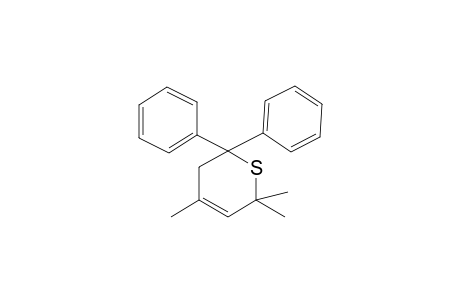 2,2,4-Trimethyl-6,6-diphenyl-5,6-dihydro-2H-thiopyran
