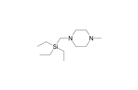 1-METHYL-4-(TRIETHYLSILYLMETHYL)PIPERAZINE