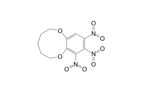 8,9,10-trinitro-3,4,5,6-tetrahydro-2H-1,7-benzodioxonin