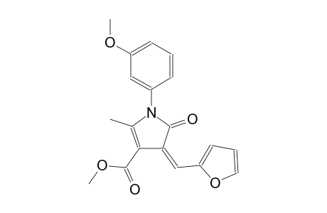 1H-pyrrole-3-carboxylic acid, 4-(2-furanylmethylene)-4,5-dihydro-1-(3-methoxyphenyl)-2-methyl-5-oxo-, methyl ester, (4Z)-
