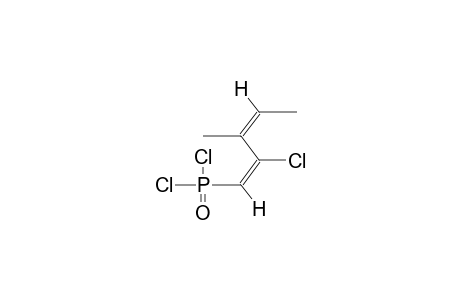 (E,Z)-2-CHLORO-3-METHYL-1,3-PENTADIENYLDICHLOROPHOSPHONATE