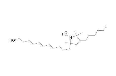 1-Pyrrolidinyloxy, 3-hexyl-5-(11-hydroxyundecyl)-2,2,5-trimethyl-