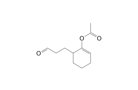 1-Cyclohexen-2-ol, 3-(3-oxopropyl)-