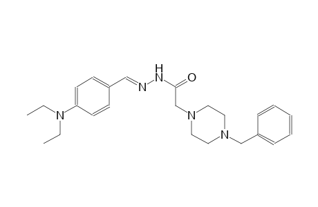 1-piperazineacetic acid, 4-(phenylmethyl)-, 2-[(E)-[4-(diethylamino)phenyl]methylidene]hydrazide