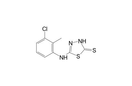 5-(3-chloro-o-toluidino)-1,3,4-thiadiazoline-2-thione