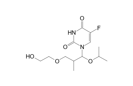(RS)-1-{[3-(2-Hydroxyethoxy)-2-methyl-1-isopropoxy]propyl}-5-fluorouracil