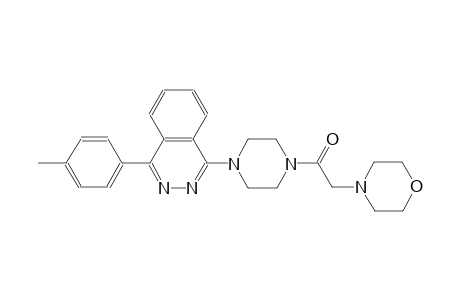 1-(4-methylphenyl)-4-[4-(4-morpholinylacetyl)-1-piperazinyl]phthalazine