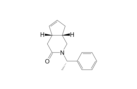 (1S,6R,1'S)-3-(1'-Phenylethyl)-3-azabicyclo[4.3.0]non-7-en-4-one