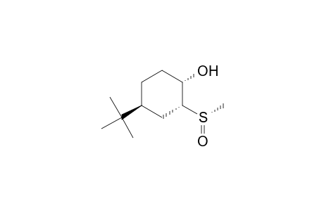 [1S*,2R*,4S*,(S)S*]-4-(1,1-dimethylethyl)-2-(methylsulfinyl)cyclohexanol