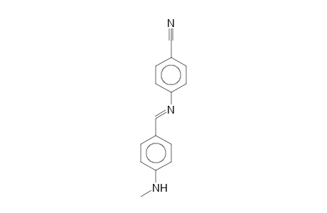 4-(4-Methylaminobenzylideneamino)benzonitrile