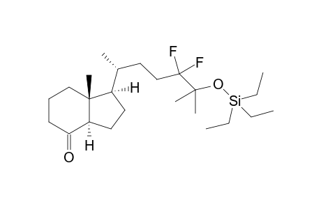 (20S)-des-A,B-24,24-Difluoro-25-[(triethylsilyl)oxy]cholestan-8-one