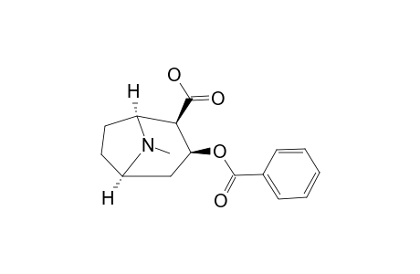 BENZOYLECGONINE;3-BENZOYLOXY-8-METHYL-8-AZABICYCLO-[3.2.1]-OCTANE-4-CARBOXYLIC-ACID;BEG
