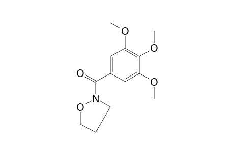 2-(3,4,5-TRIMETHOXYBENZOYL)ISOXAZOLIDINE