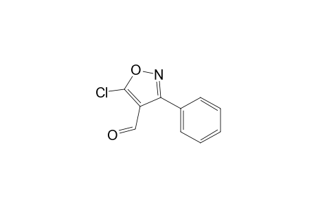 5-Chloranyl-3-phenyl-1,2-oxazole-4-carbaldehyde