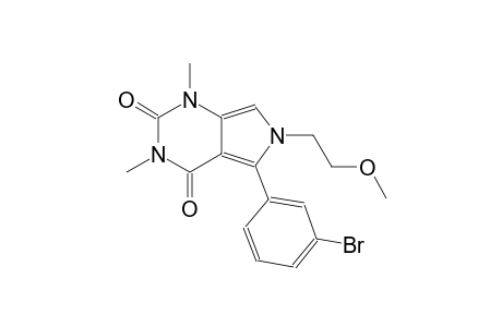 1H-pyrrolo[3,4-d]pyrimidine-2,4(3H,6H)-dione, 5-(3-bromophenyl)-6-(2-methoxyethyl)-1,3-dimethyl-