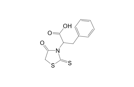 2-(4-oxo-2-thioxo-1,3-thiazolidin-3-yl)-3-phenylpropanoic acid