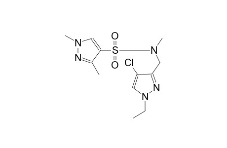 1H-pyrazole-4-sulfonamide, N-[(4-chloro-1-ethyl-1H-pyrazol-3-yl)methyl]-N,1,3-trimethyl-
