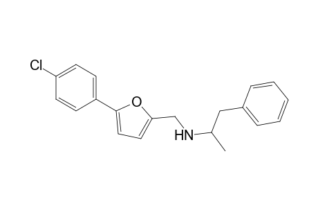[5-(4-Chlorophenyl)-2-furylmethyl]-(1-methyl-2-phenylethyl)-amine
