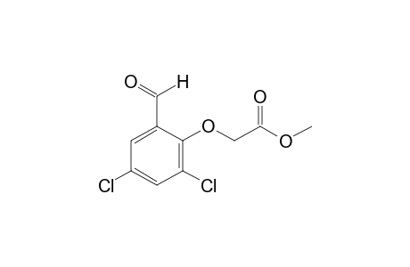 (2,4-dichloro-6-formylphenoxy)acetic acid, methyl ester