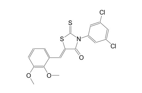 (5Z)-3-(3,5-dichlorophenyl)-5-(2,3-dimethoxybenzylidene)-2-thioxo-1,3-thiazolidin-4-one
