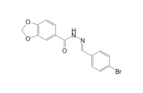 (4'-Bromobenzylidene) 3,4-methylenedioxybenzoylhydrazine