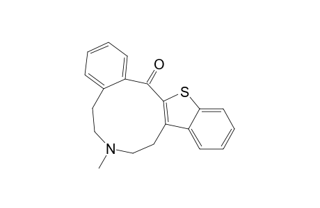 Benzothieno[3,2-f][3]benzazecin-15(5H)-one, 6,7,8,9-tetrahydro-7-methyl-