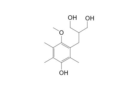 2-(3-HYDROXY-6-METHOXY-2,4,5-TRIMETHYLBENZYL)-1,3-PROPANEDIOL