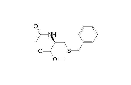 (2R)-2-acetamido-3-(benzylthio)propionic acid methyl ester