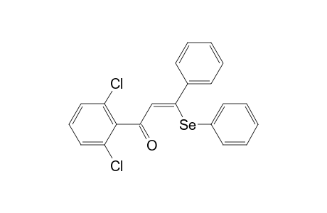 (Z)-3-Phenyl-3-phenylseleno-1-(2,6-dichlorophenyl)-prop-2-en-1-one