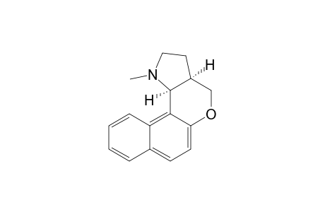 Naphtho[1',2':5,6]pyrano[4,3-b]pyrrole, 1,2,3,3a,4,11c-hexahydro-1-methyl-, cis-