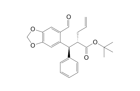(S)-tert-butyl 2-((S)-(6-formylbenzo[d][1,3]dioxol-5-yl)(phenyl)methyl)pent-4-enoate
