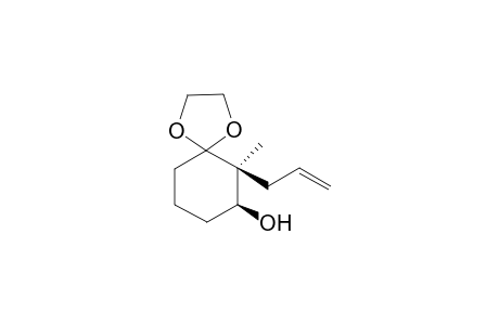 (6S,7S)-6-allyl-6-methyl-1,4-dioxaspiro[4.5]decan-7-ol