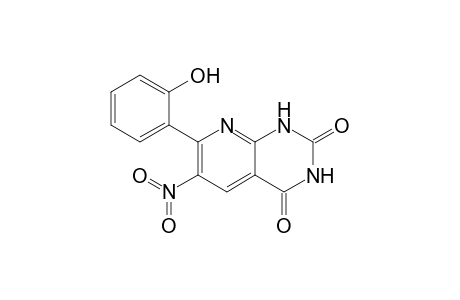 7-(2-Hydroxyphenyl)-6-nitropyrido[2,3-d]pyrimidine-2,4(1H,3H)-dione