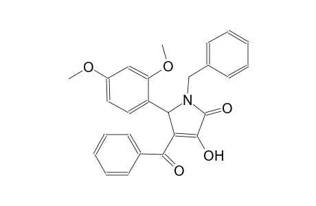 2H-pyrrol-2-one, 4-benzoyl-5-(2,4-dimethoxyphenyl)-1,5-dihydro-3-hydroxy-1-(phenylmethyl)-